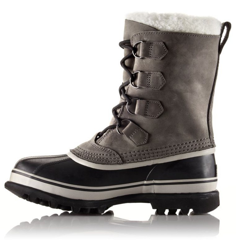 Sorel Caribou® Low - Womens Snow Boots Grey/Black - 126480LMA